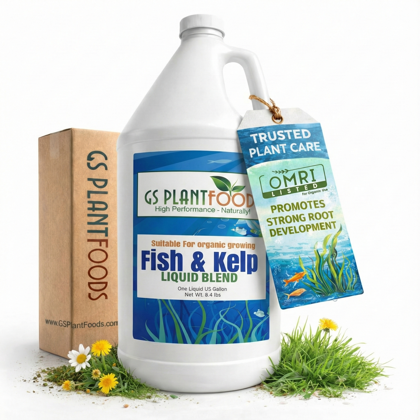 Fish & Kelp Liquid Blend Organic